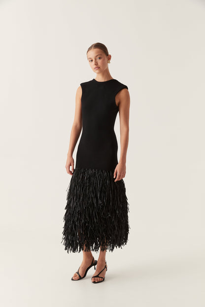 Women Rushes Knit Midi Dress | Aje
