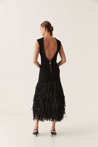 Women Rushes Knit Midi Dress | Aje