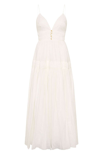 Women Grace Tiered Maxi Dress | Aje