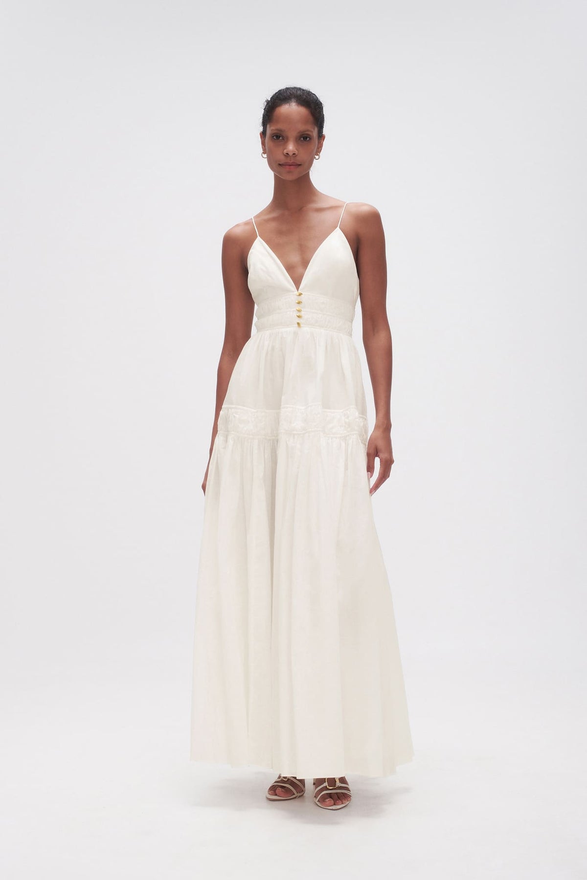 Women Grace Tiered Maxi Dress | Aje