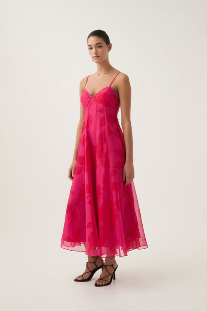 Women Sway Panelled Midi Dress | Aje