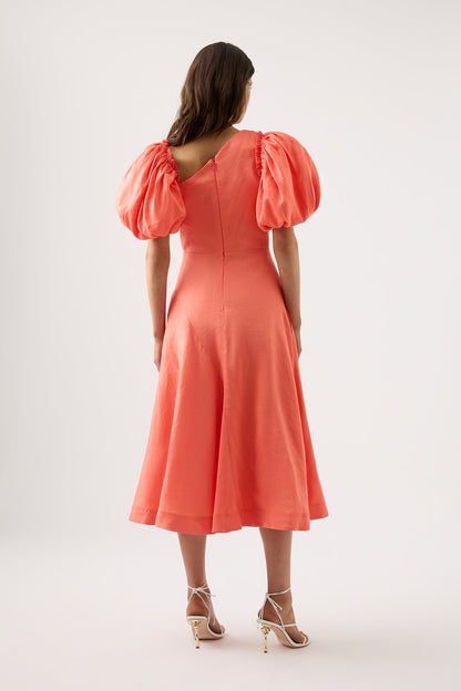 Women Maia Off Shoulder Midi Dress | Aje