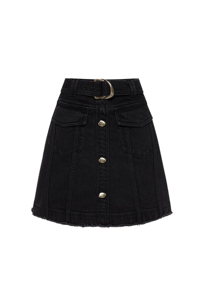 Women Arlow Denim Mini Skirt | Aje
