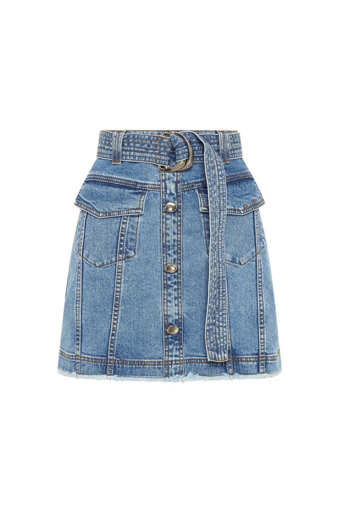 Women Arlow Denim Mini Skirt | Aje