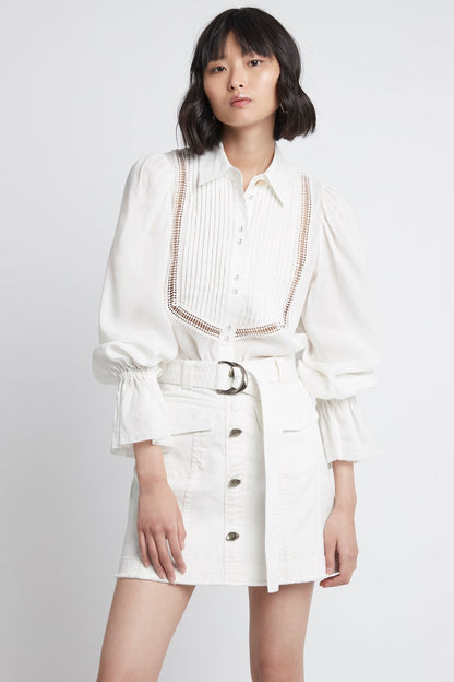 Women Arlow Denim Mini Skirt | Aje