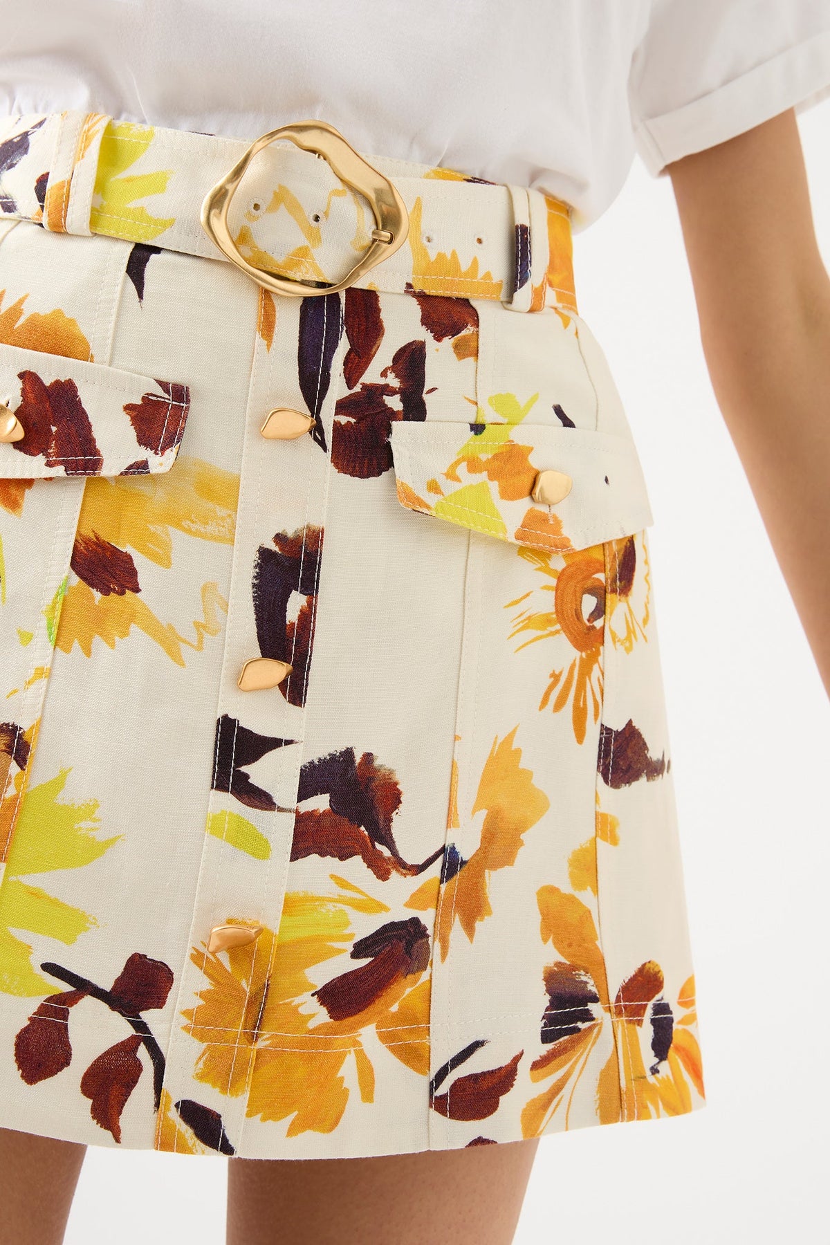 Women Valerie Utility Mini Skirt | Aje