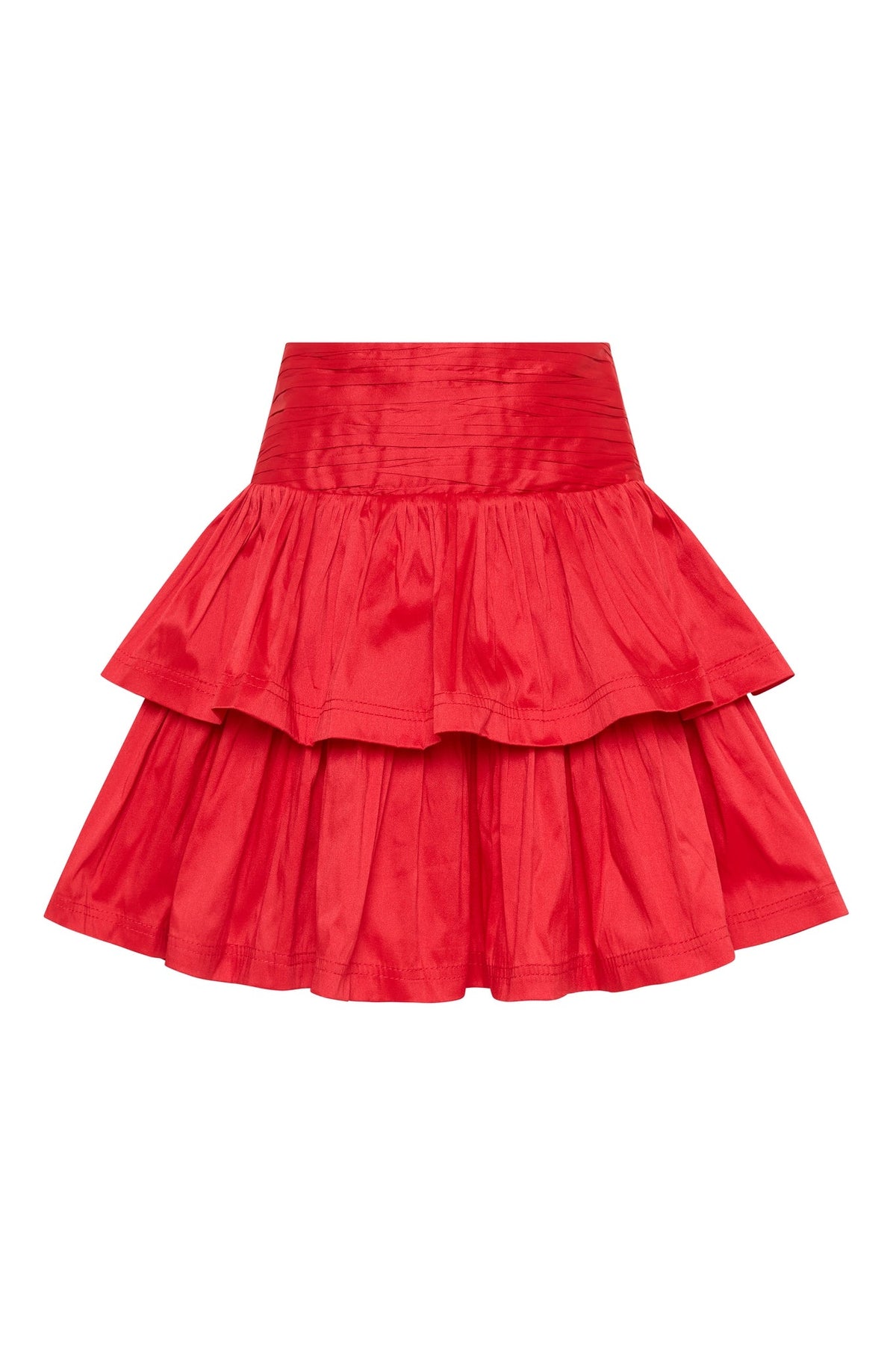 Women Rhythmic Tiered Frill Skirt | Aje