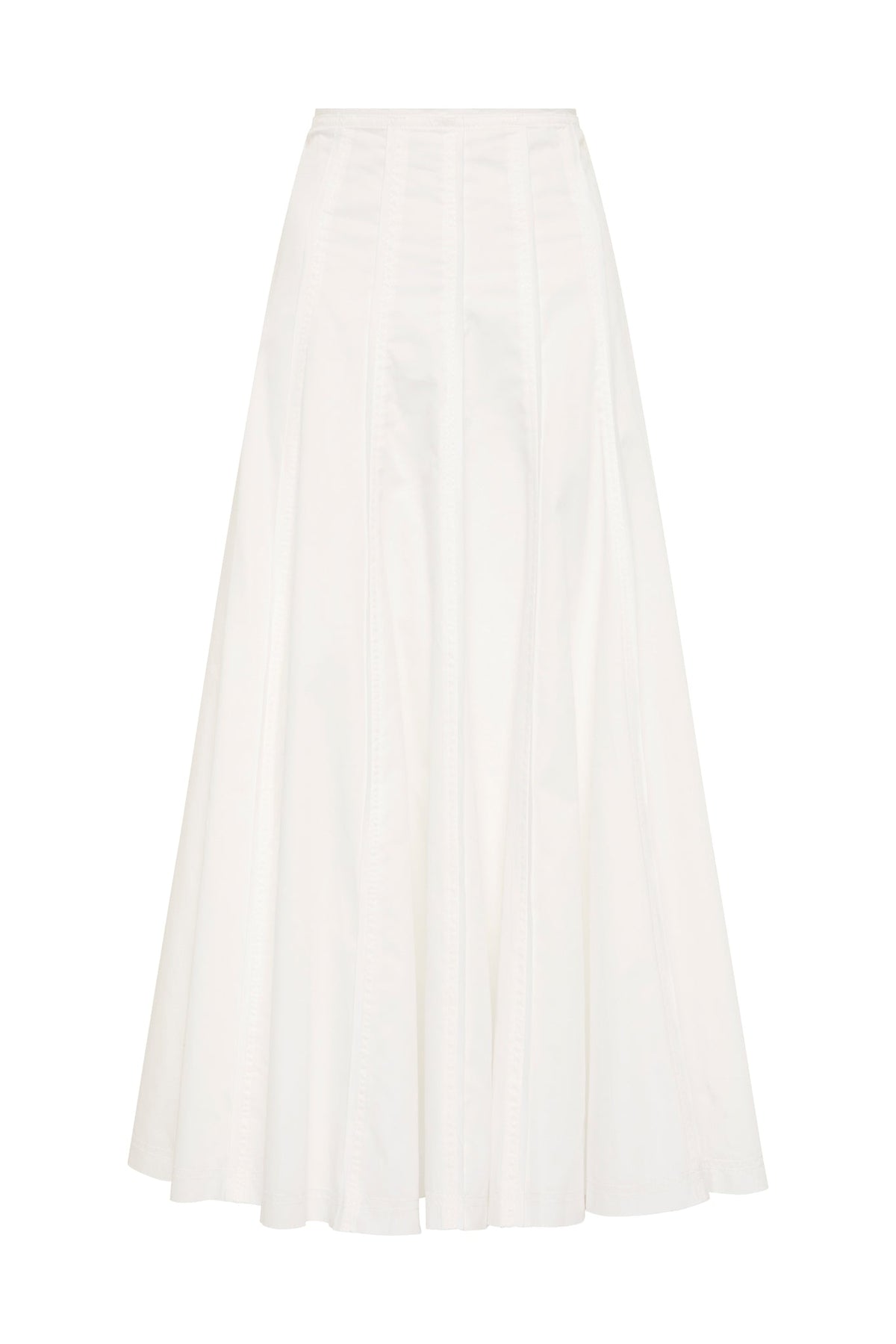 Women Meadow Panelled Midi Skirt | Aje