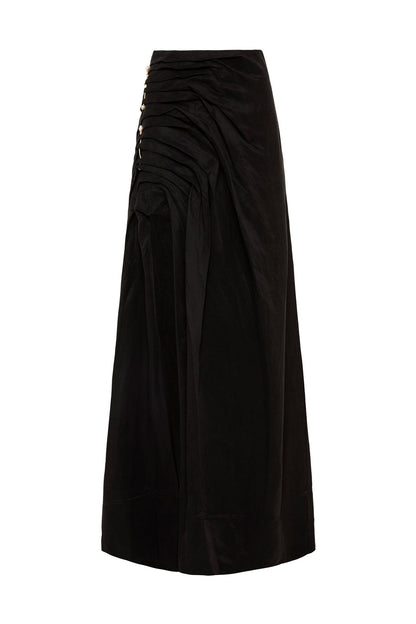 Women Mika Draped Split Midi Skirt | Aje