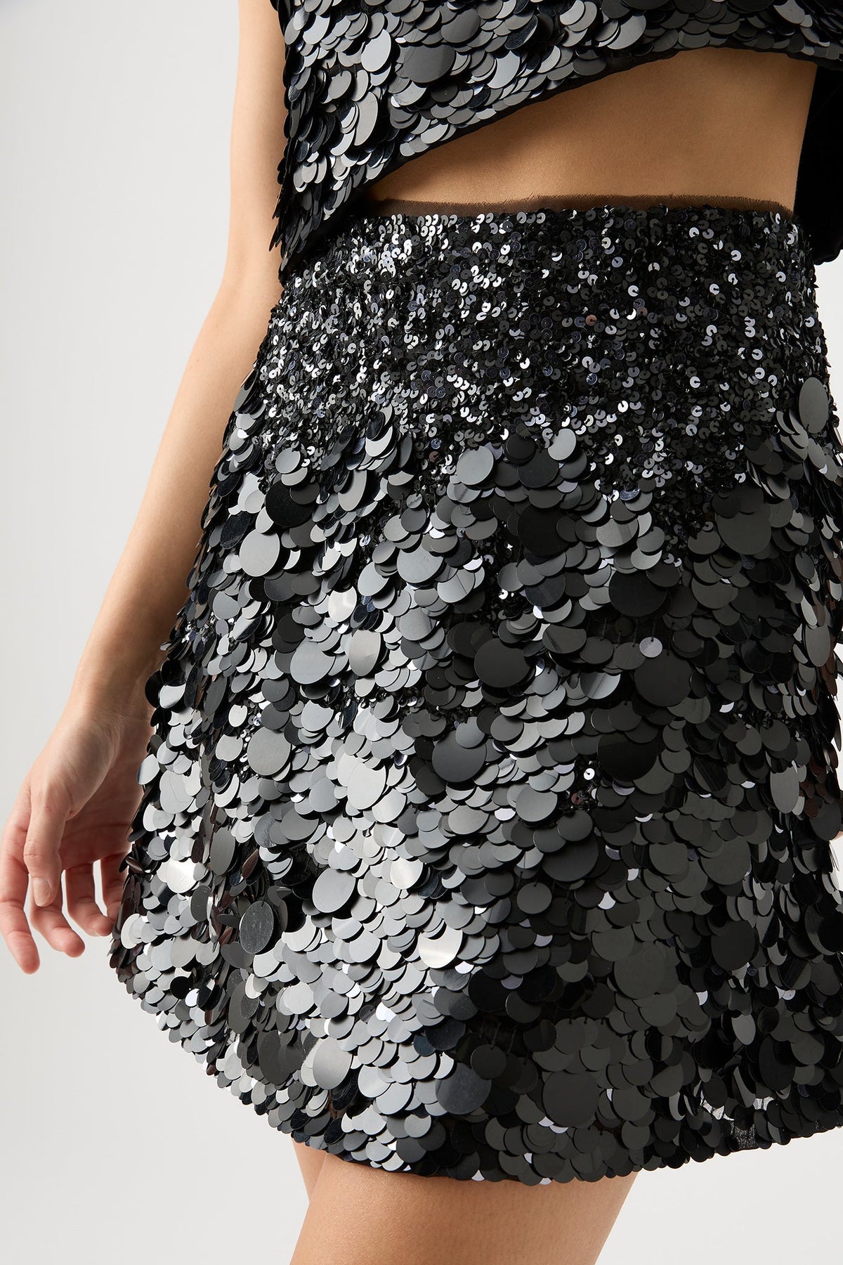 Women Cherie Sequin Mini Skirt | Aje