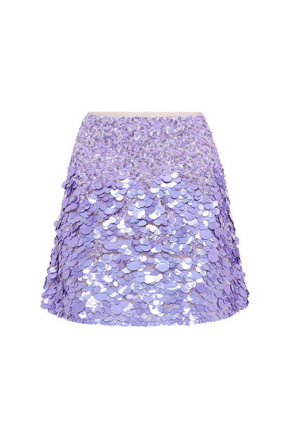Women Cherie Sequin Mini Skirt | Aje