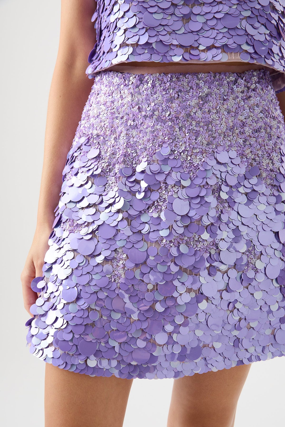 Women Cherie Sequin Mini Skirt | Aje