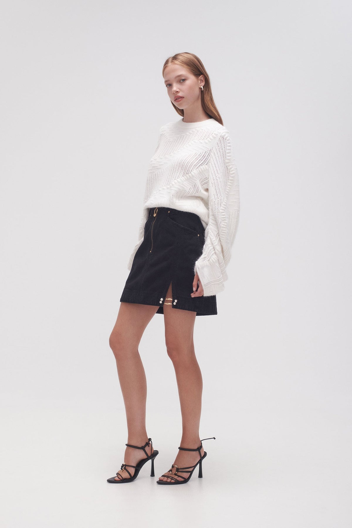 Women Willa Denim Mini Skirt | Aje