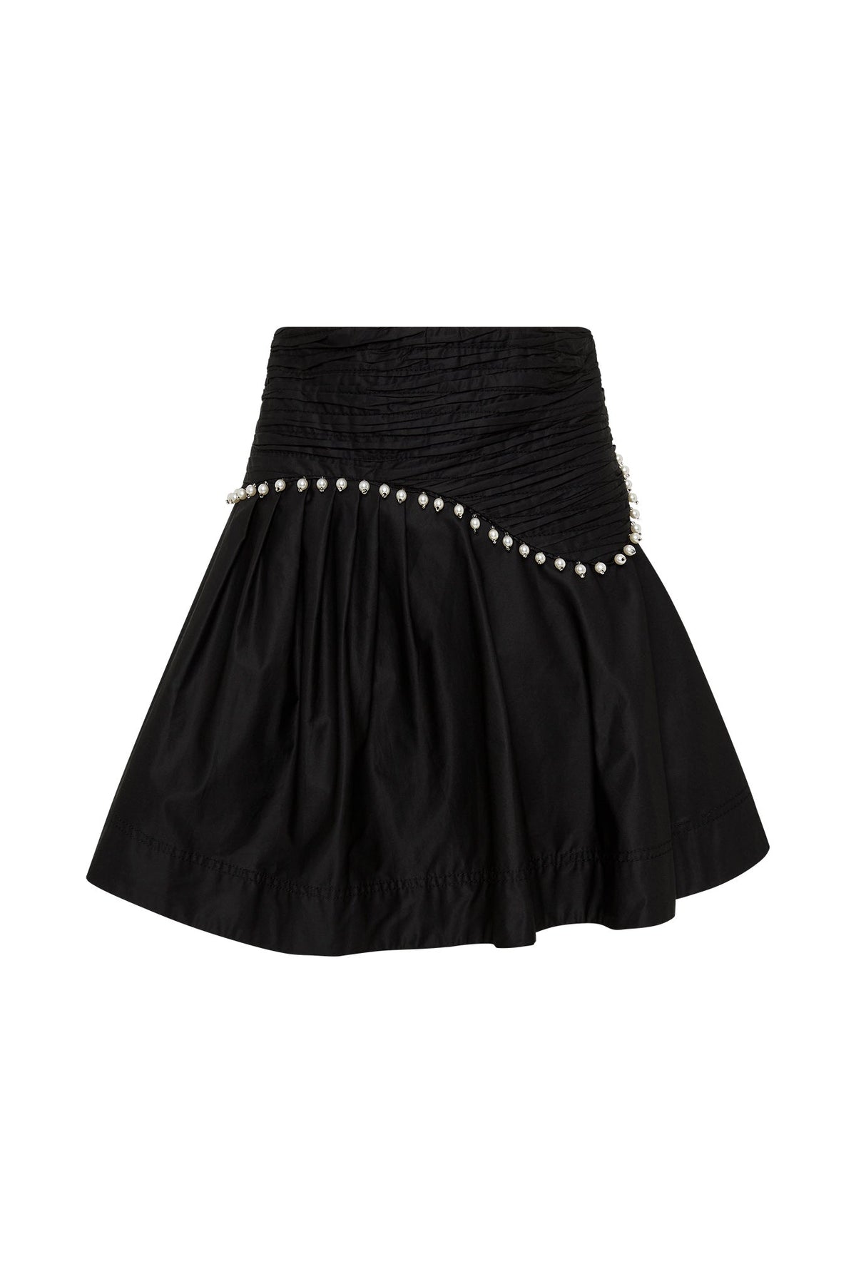 Women Florence Pearl Trim Mini Skirt | Aje