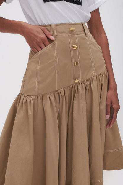 Women Willow Utility Midi Skirt | Aje