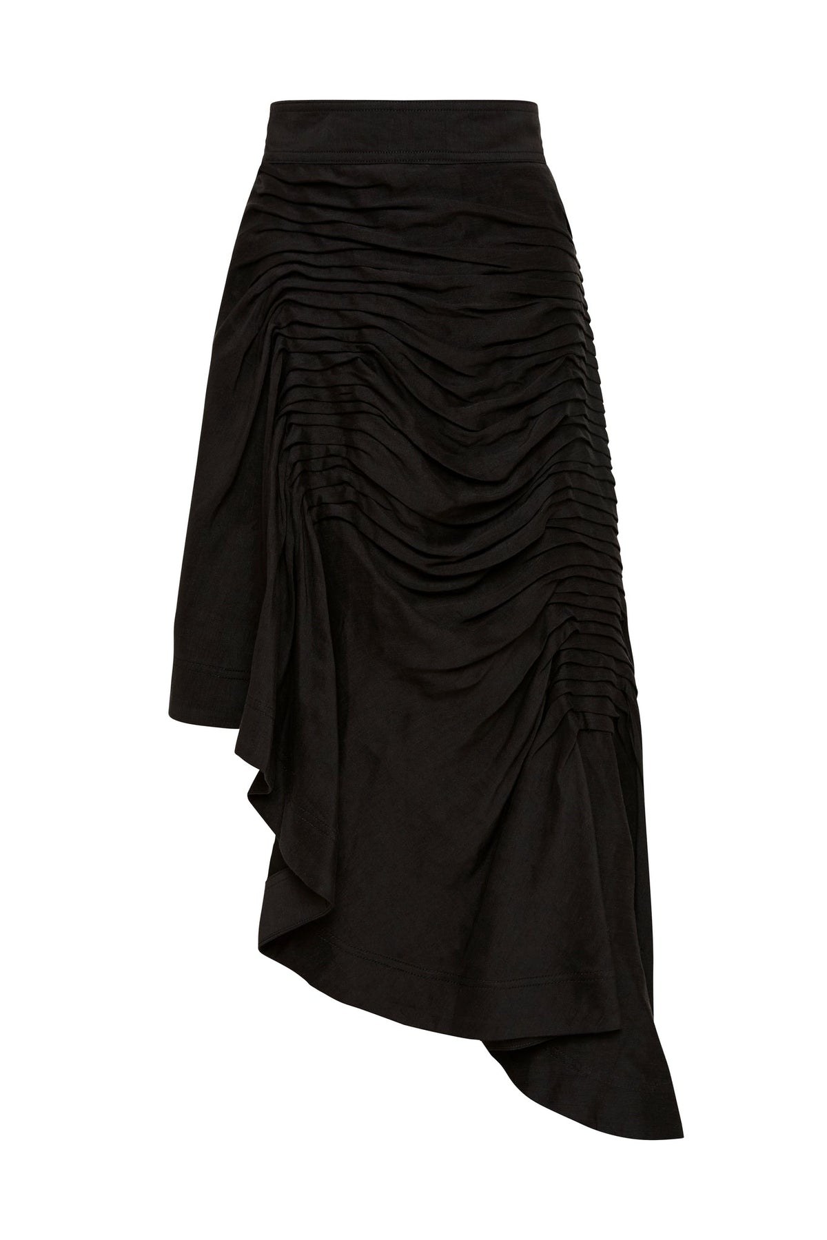Women Memoir Asymmetric Midi Skirt | Aje
