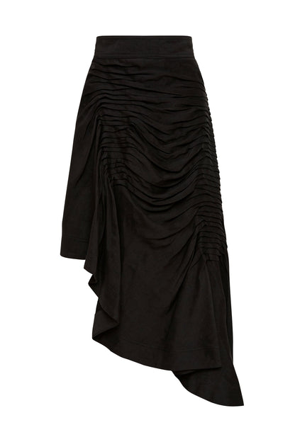 Women Memoir Asymmetric Midi Skirt | Aje