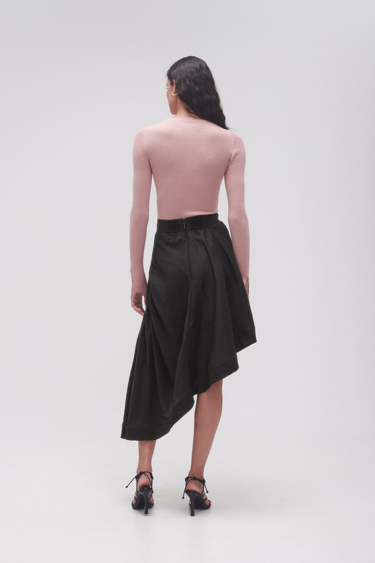 Women Memoir Asymmetric Midi Skirt | Aje