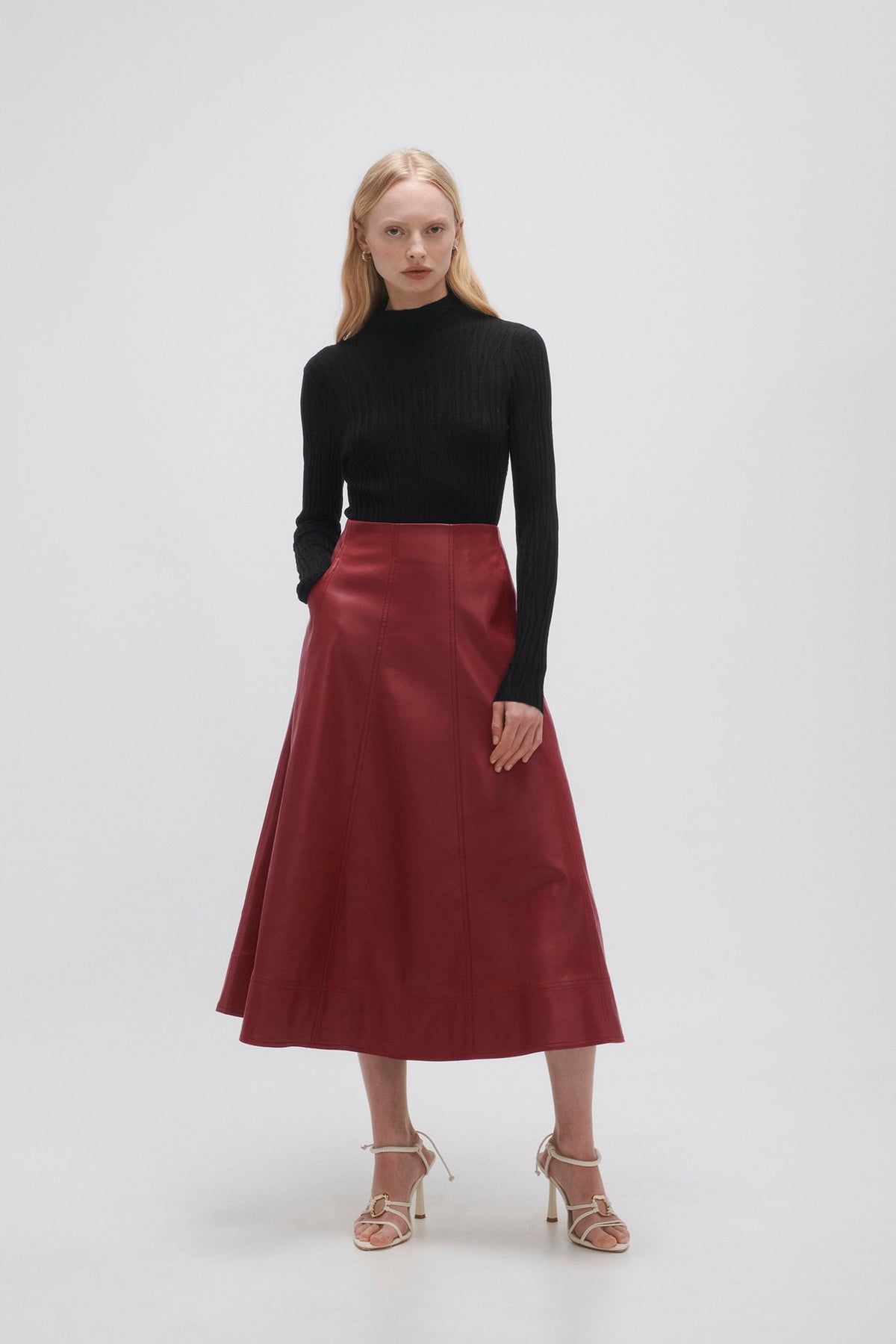 Women Stanhope Midi Skirt | Aje