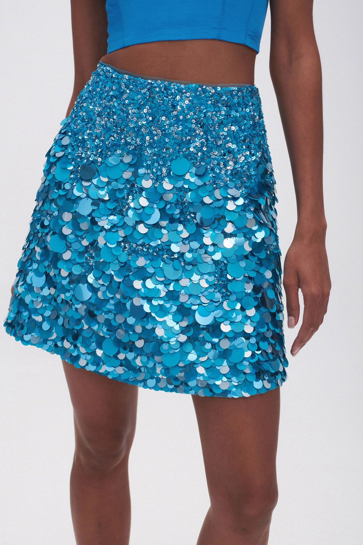 Women Cherie Sequin Mini Skirt | Aje