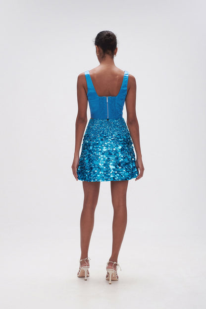 Women Cherie Sequin Mini Skirt | Aje