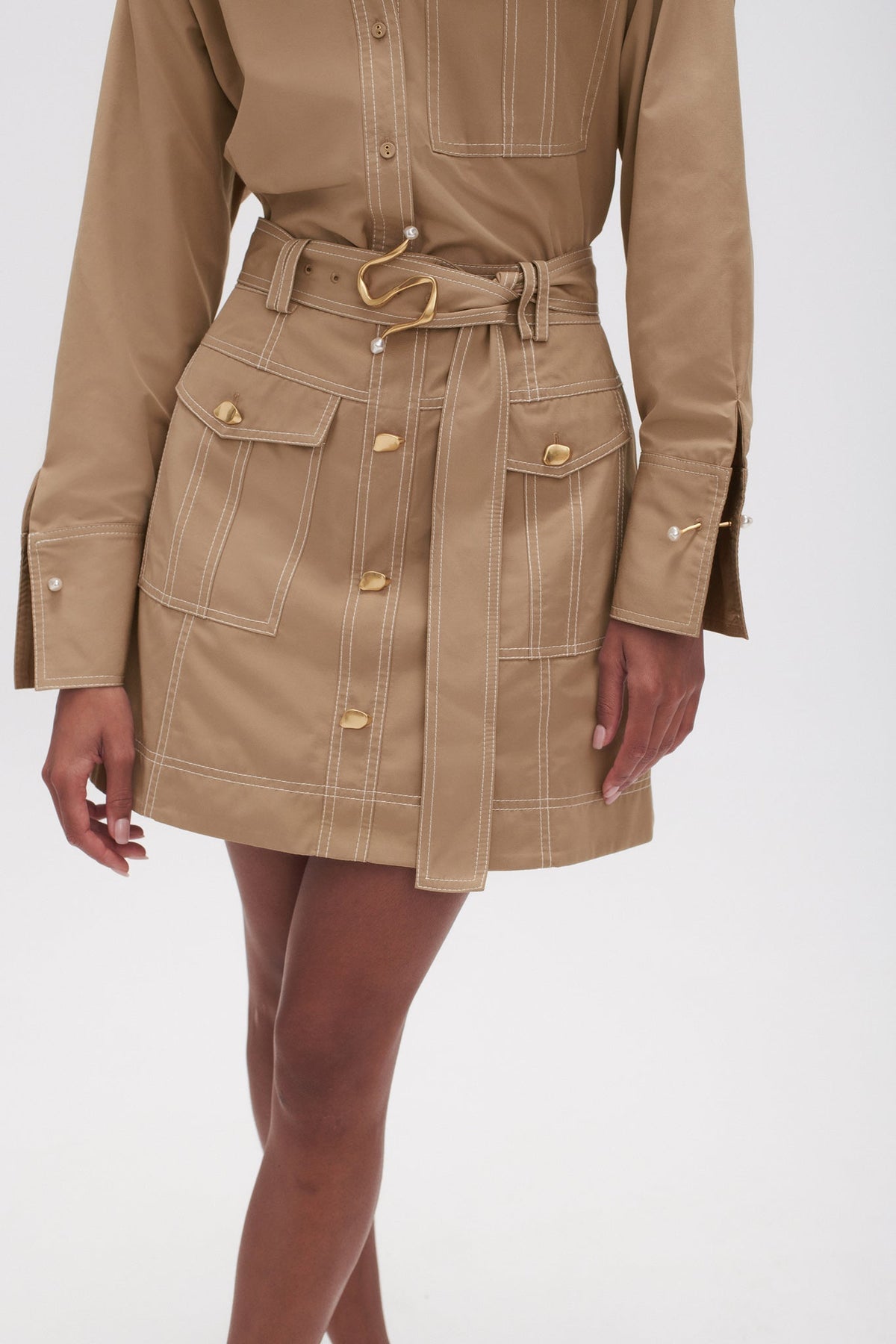 Women Willow Utility Mini Skirt | Aje