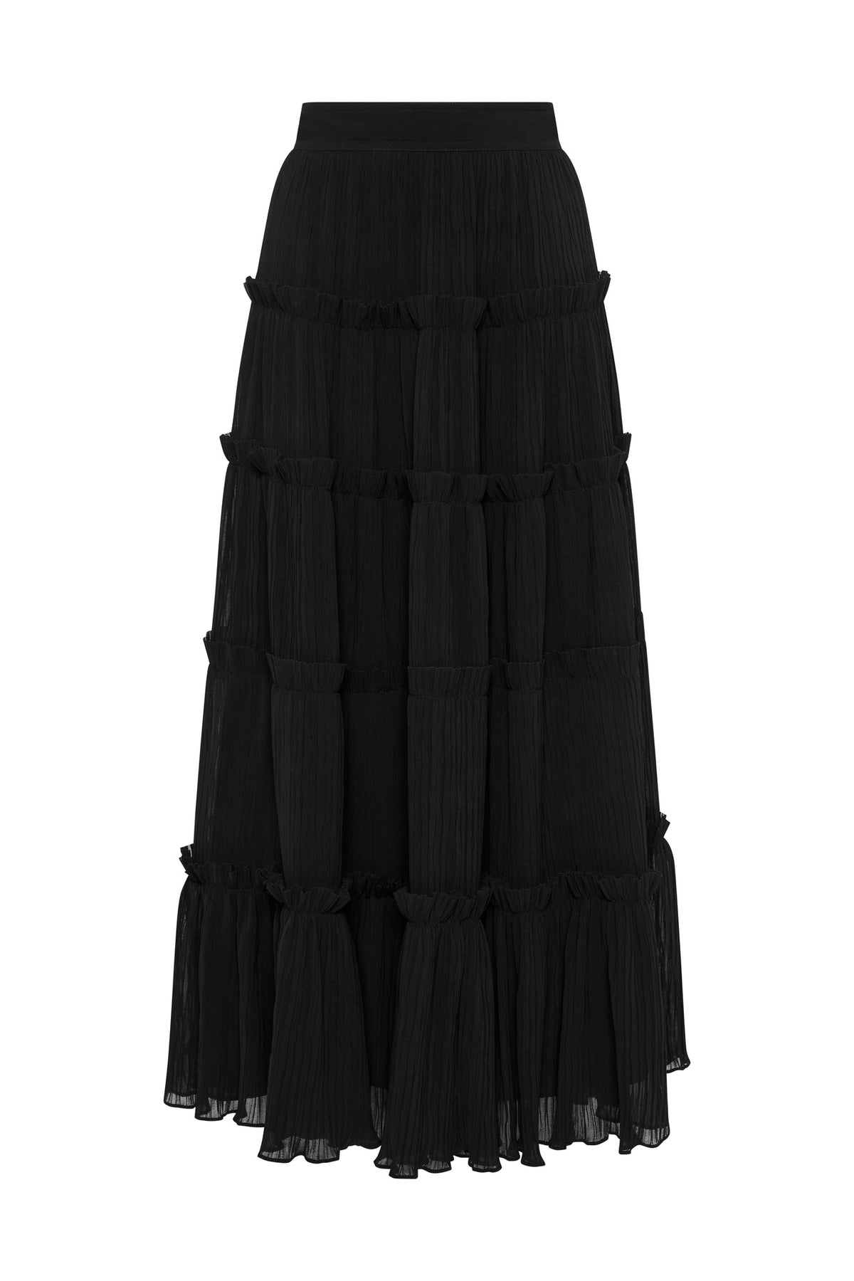 Women Robyn Tiered Maxi Skirt | Aje