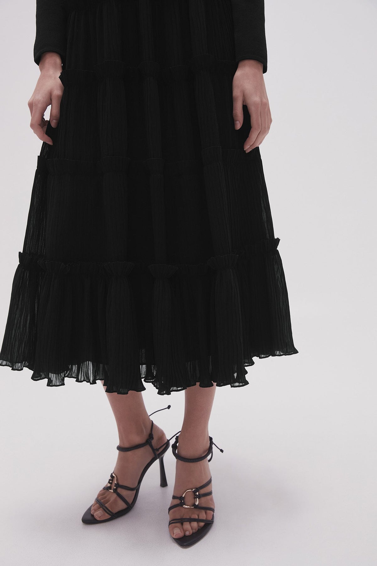 Women Robyn Tiered Maxi Skirt | Aje