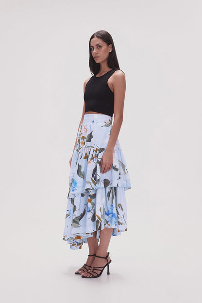Women Interlace Midi Skirt | Aje