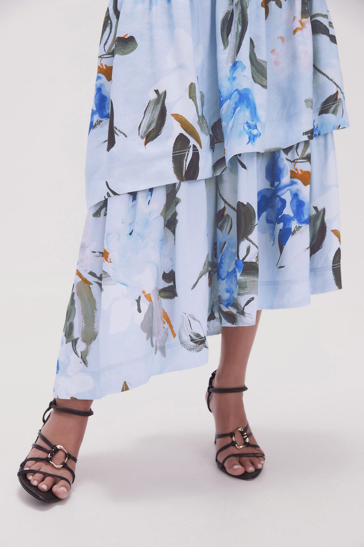 Women Interlace Midi Skirt | Aje
