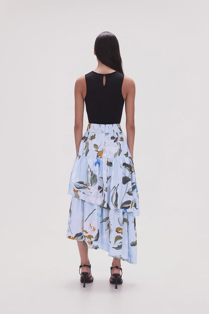 Women Interlace Midi Skirt | Aje