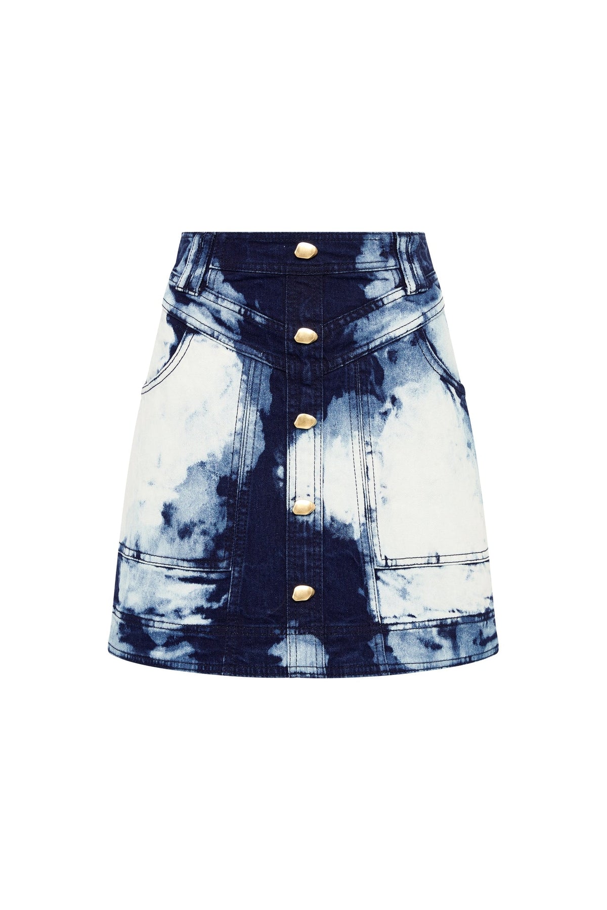 Women Enigma Denim Mini Skirt | Aje