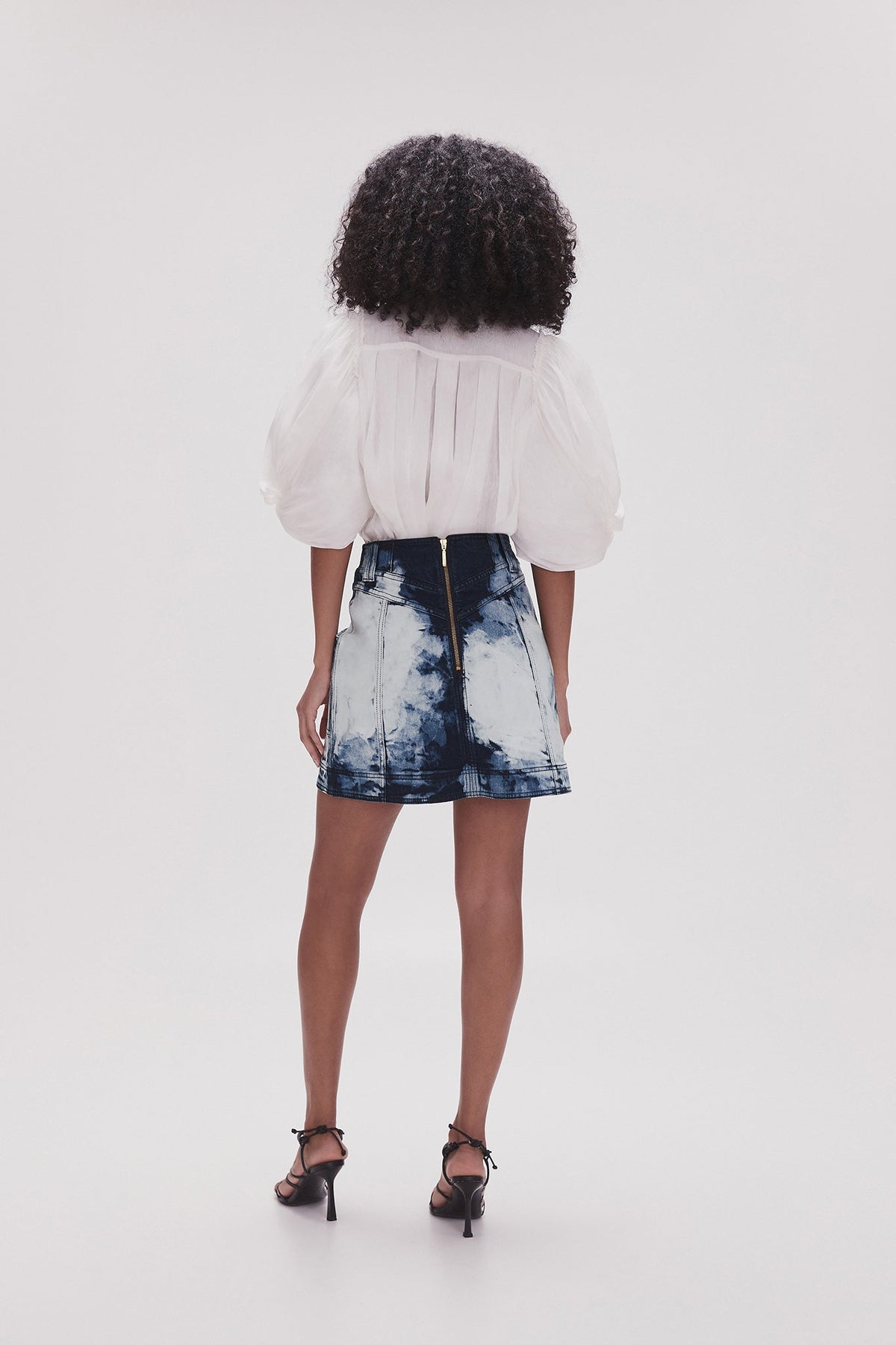 Women Enigma Denim Mini Skirt | Aje