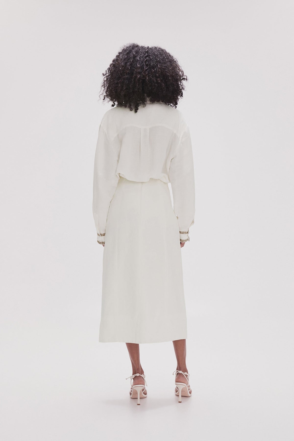 Women Araminta Wrap Front Midi Skirt | Aje