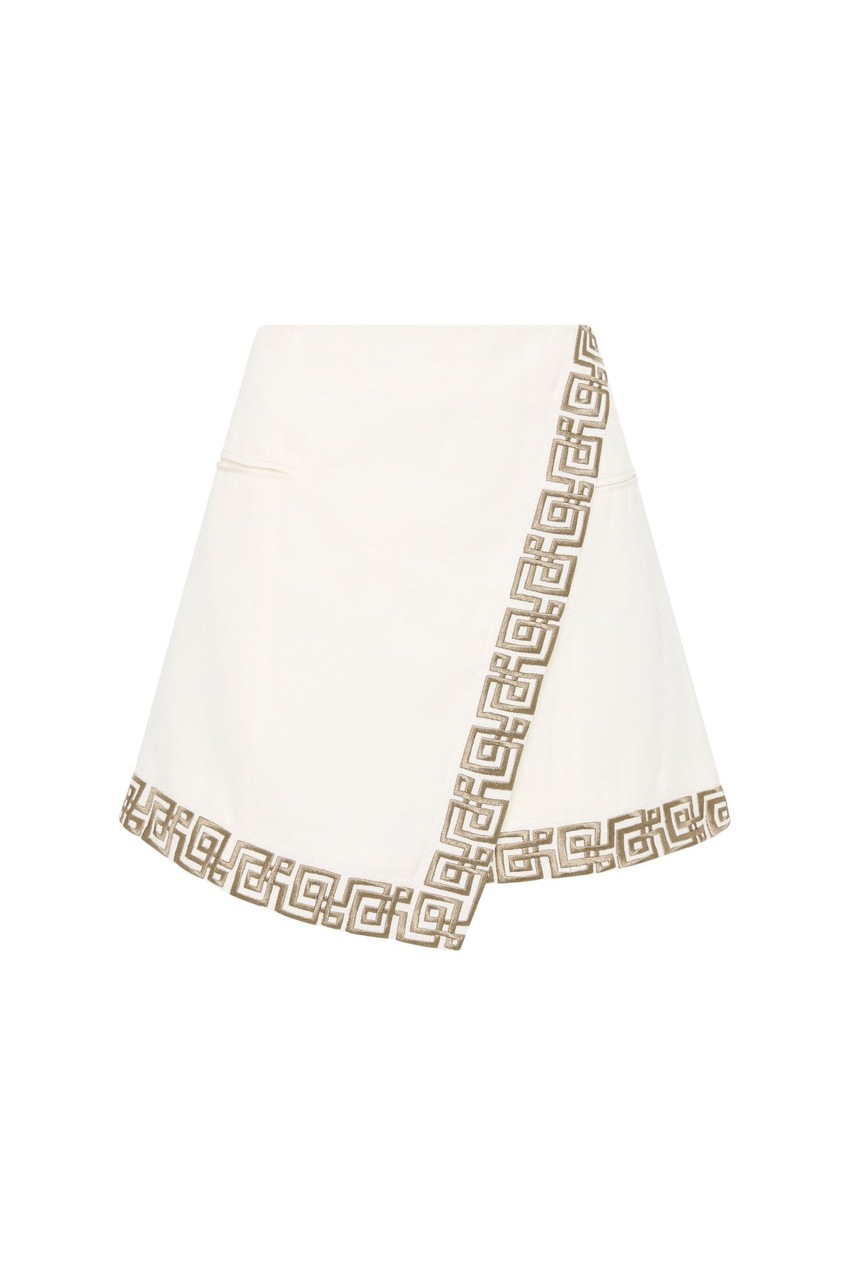 Women Voyager Embroidered Mini Skirt | Aje