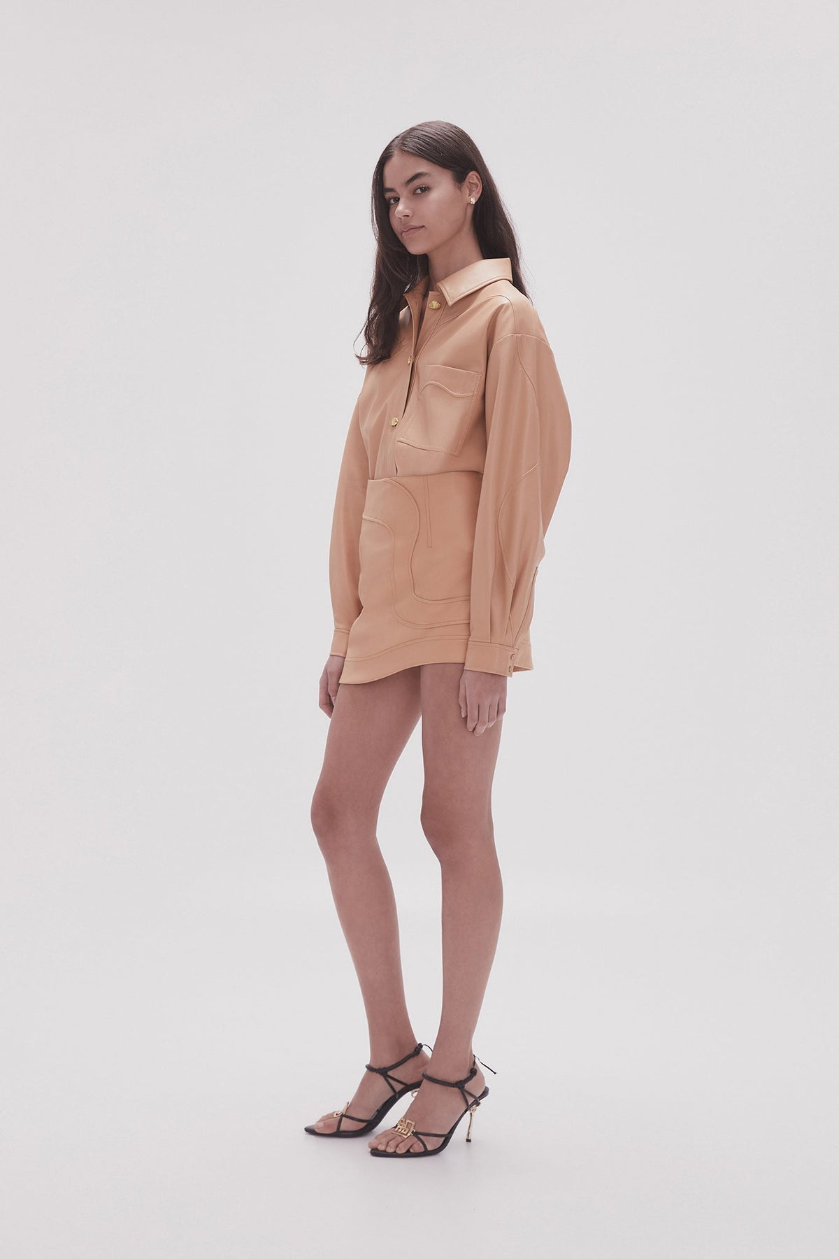 Women Priscilla Scalloped Mini Skirt | Aje