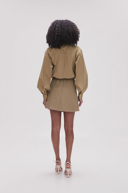 Women Realm Wrap Front Mini Skirt | Aje