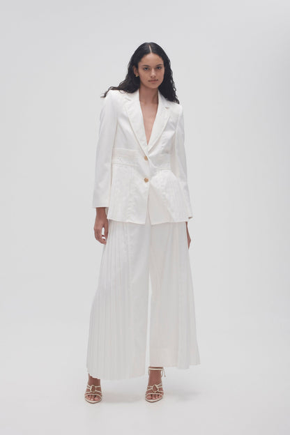 Women Tranquility Pleated Jacket | Aje
