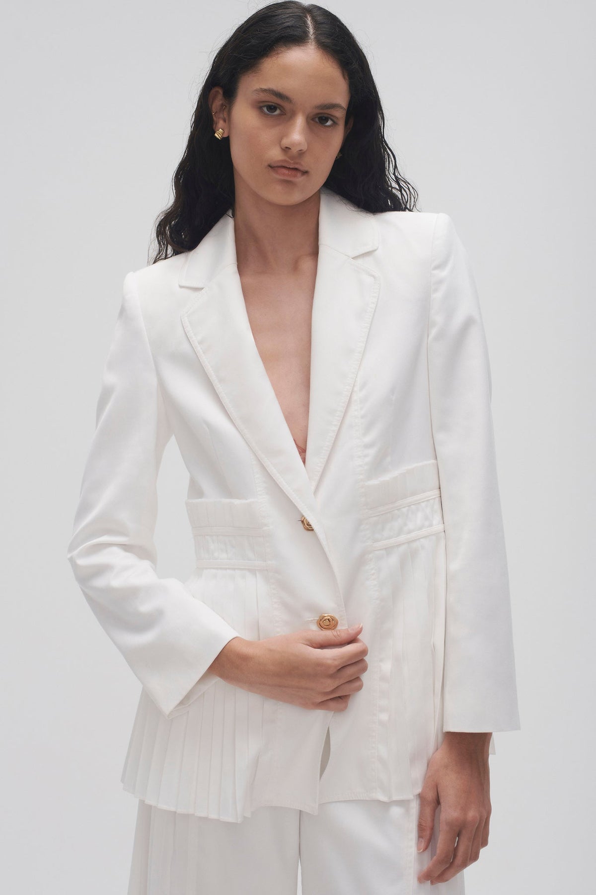 Women Tranquility Pleated Jacket | Aje