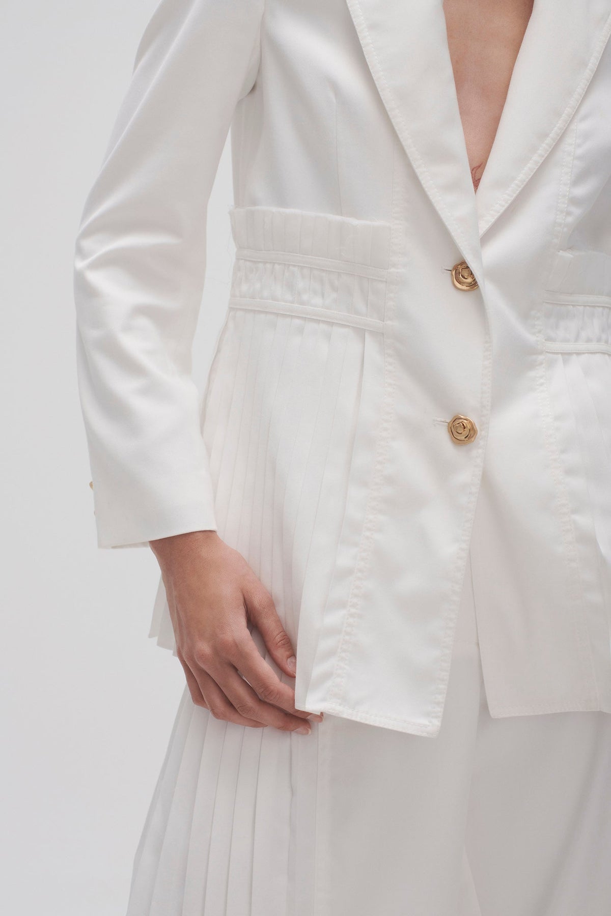 Women Tranquility Pleated Jacket | Aje