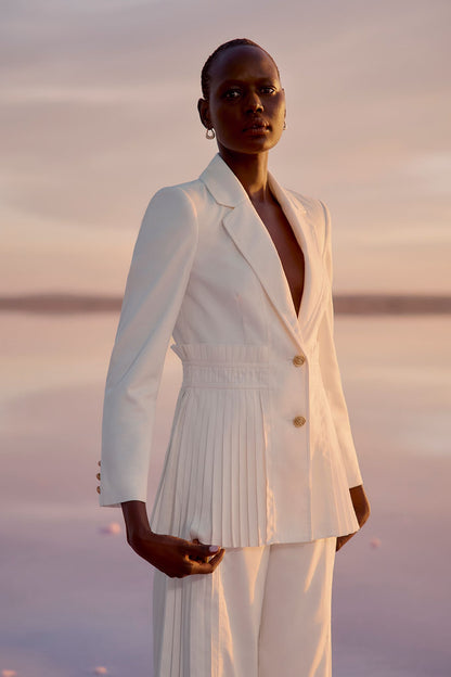 Women Tranquility Pleated Jacket | Aje