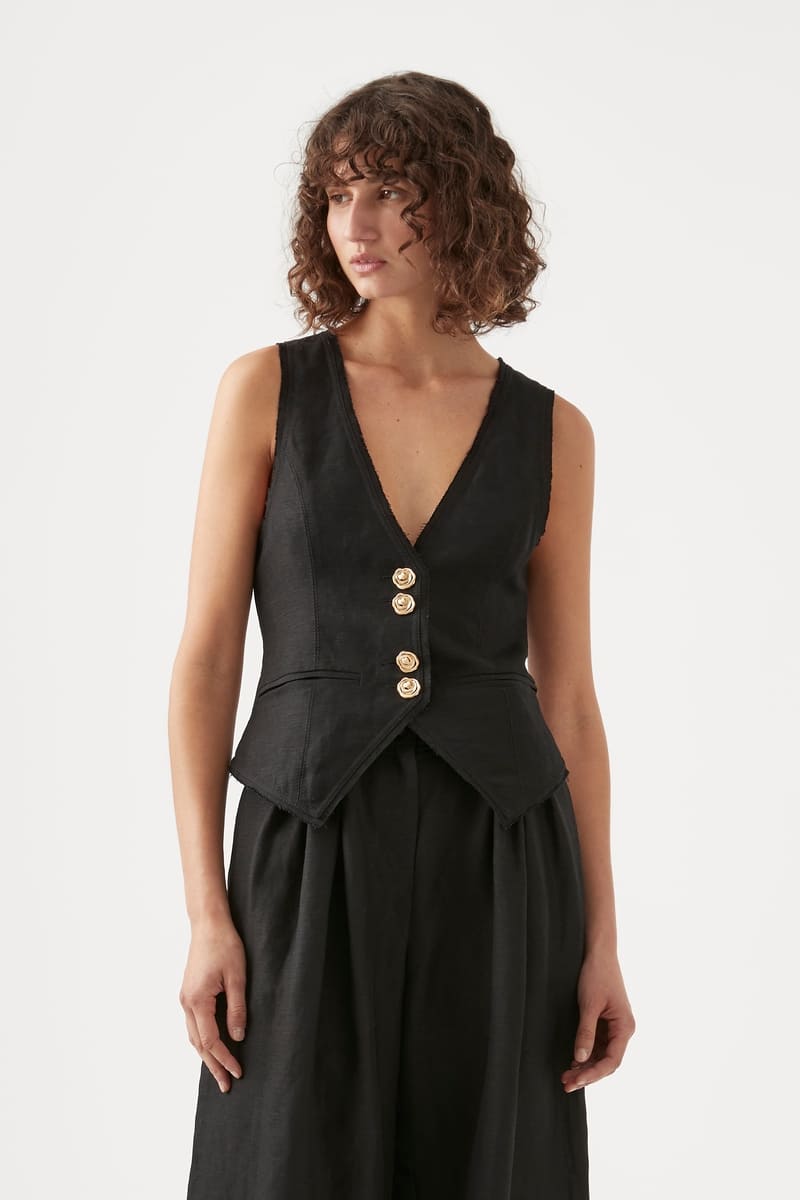 Women Primrose Tailored Vest | Aje