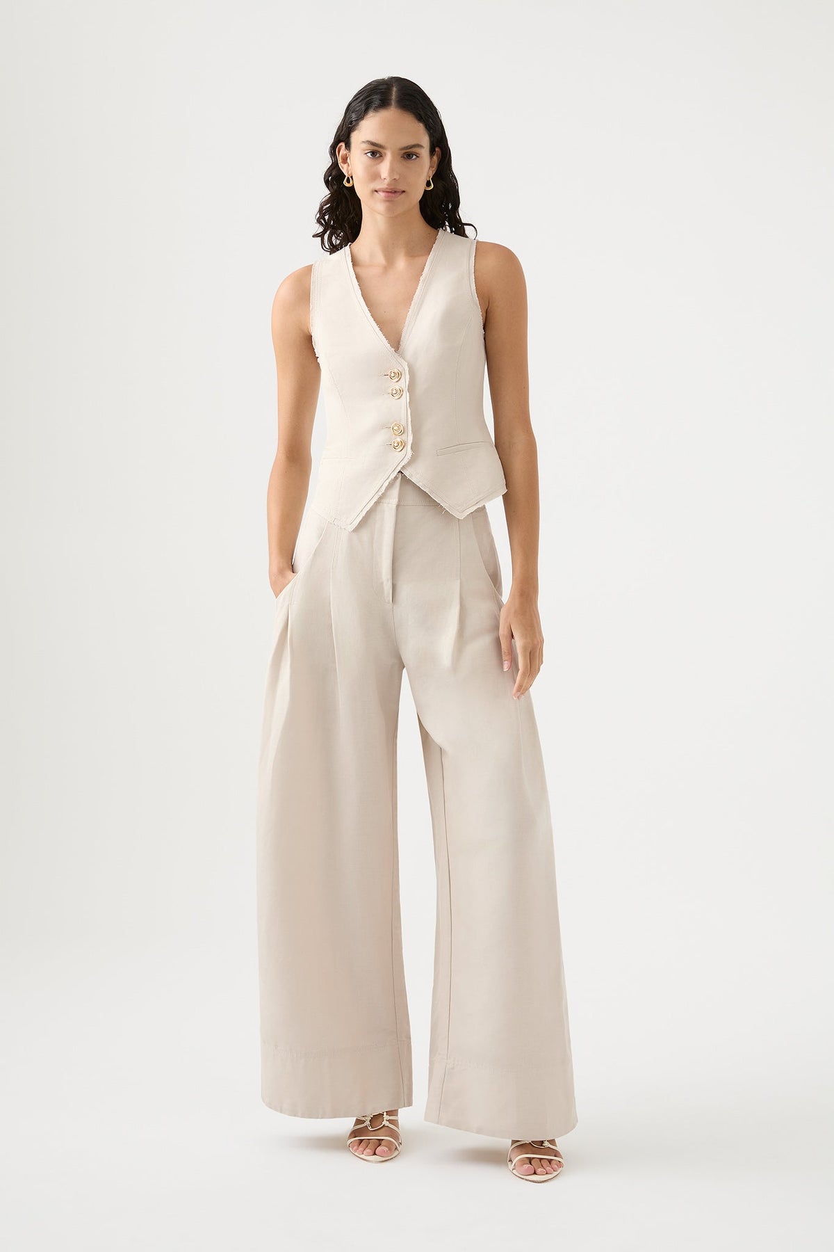 Women Primrose Tailored Vest | Aje