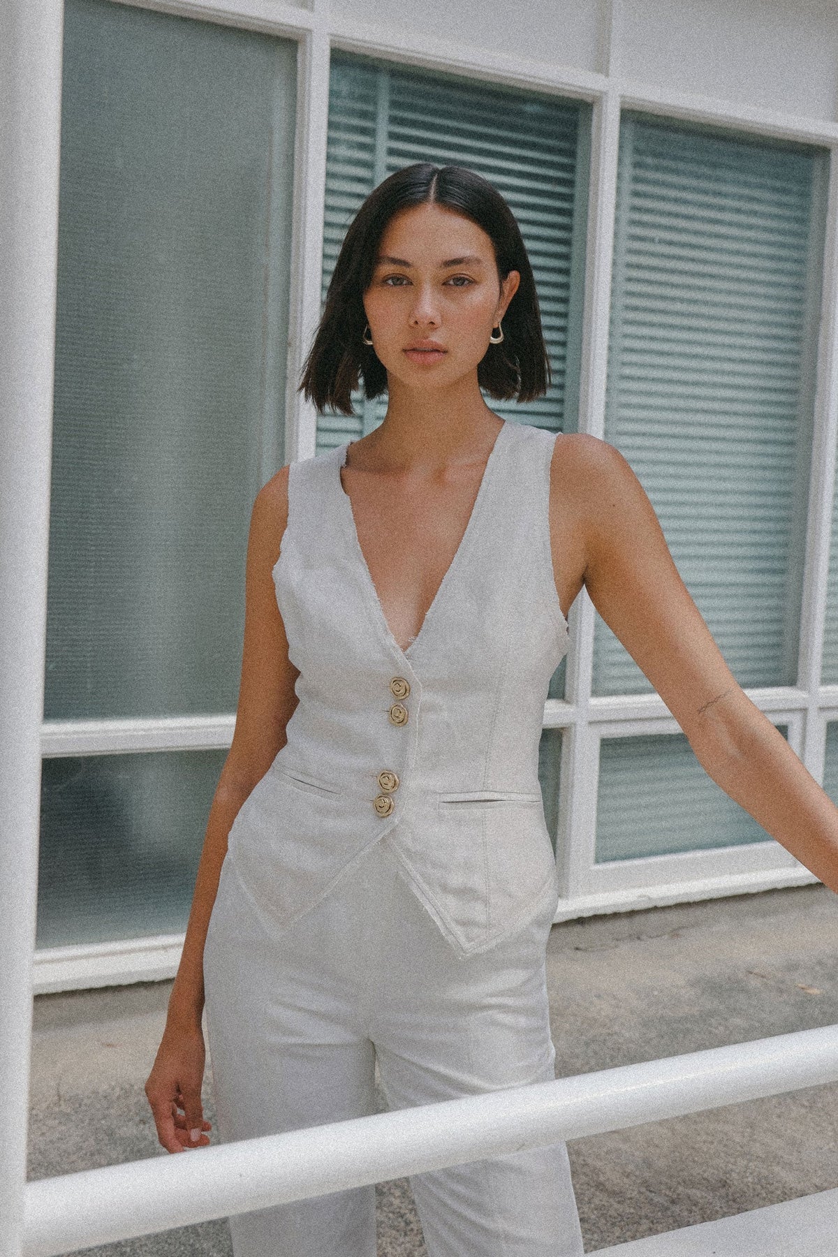 Women Primrose Tailored Vest | Aje