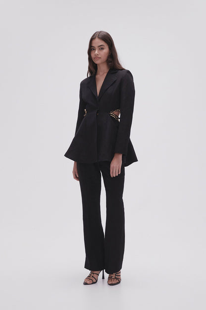 Women Opal Backless Chainlink Jacket | Aje
