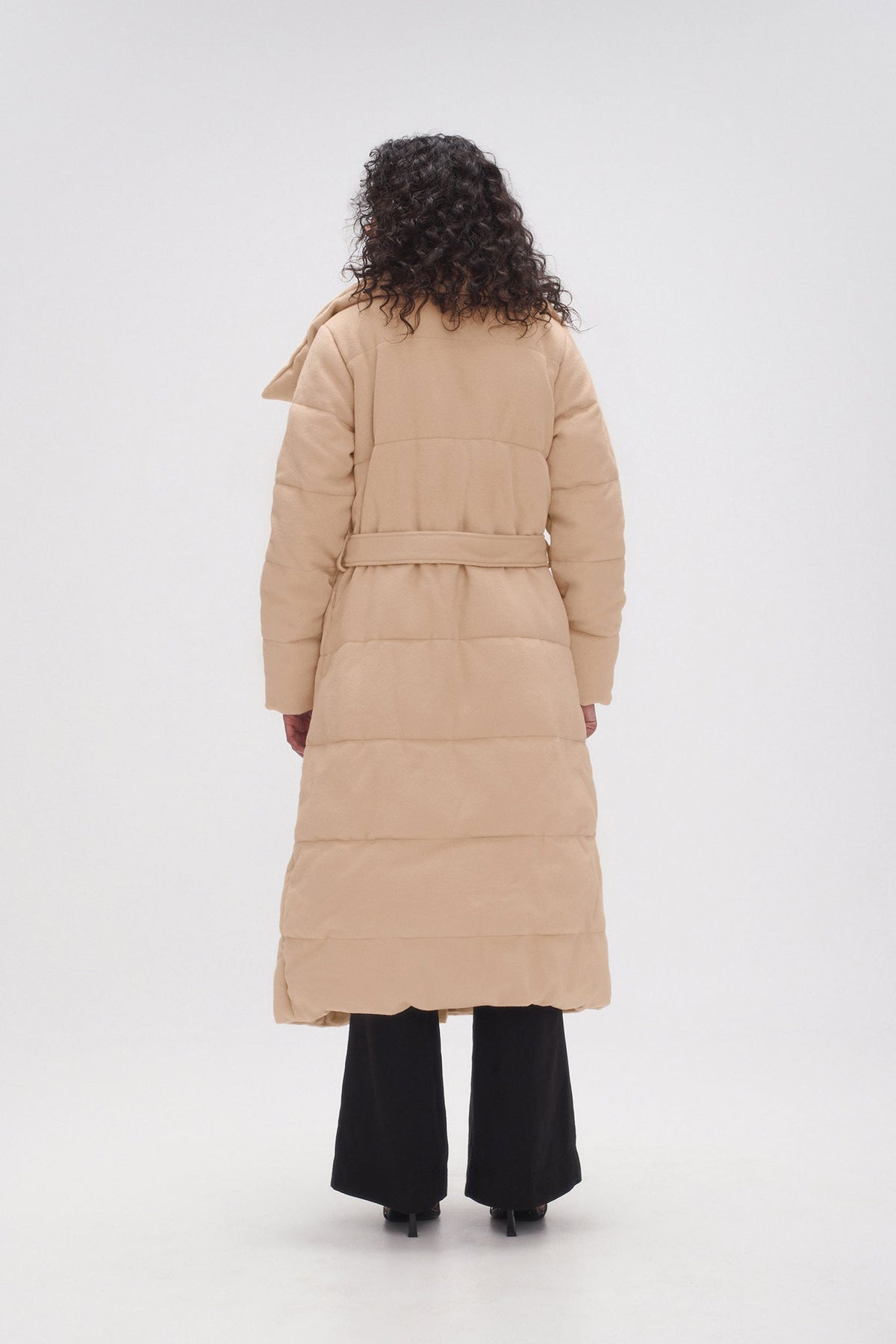 Women Skyline Wool Puffer Coat | Aje