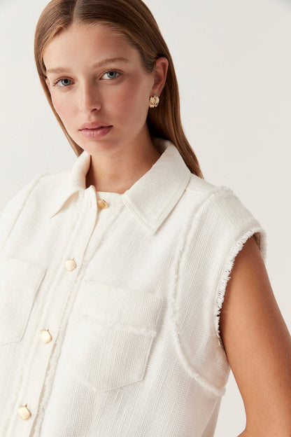 Women Frontier Oversized Vest | Aje