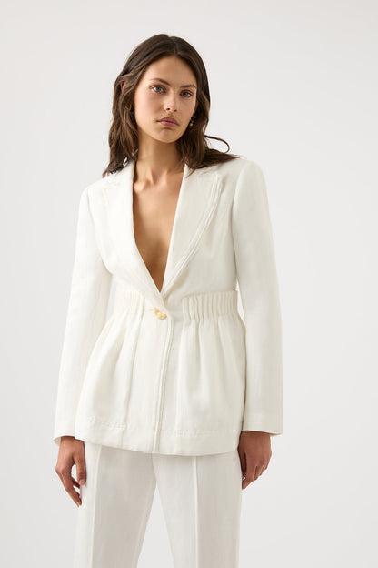 Women Elle Cartridge Pleat Jacket | Aje