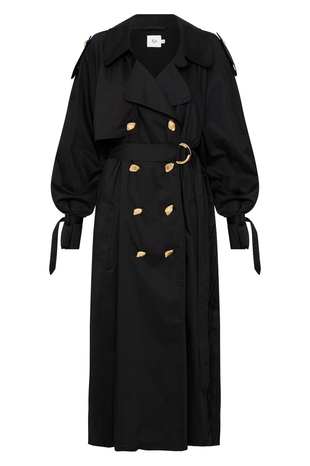 Women Prima Pleat Trench Coat | Aje