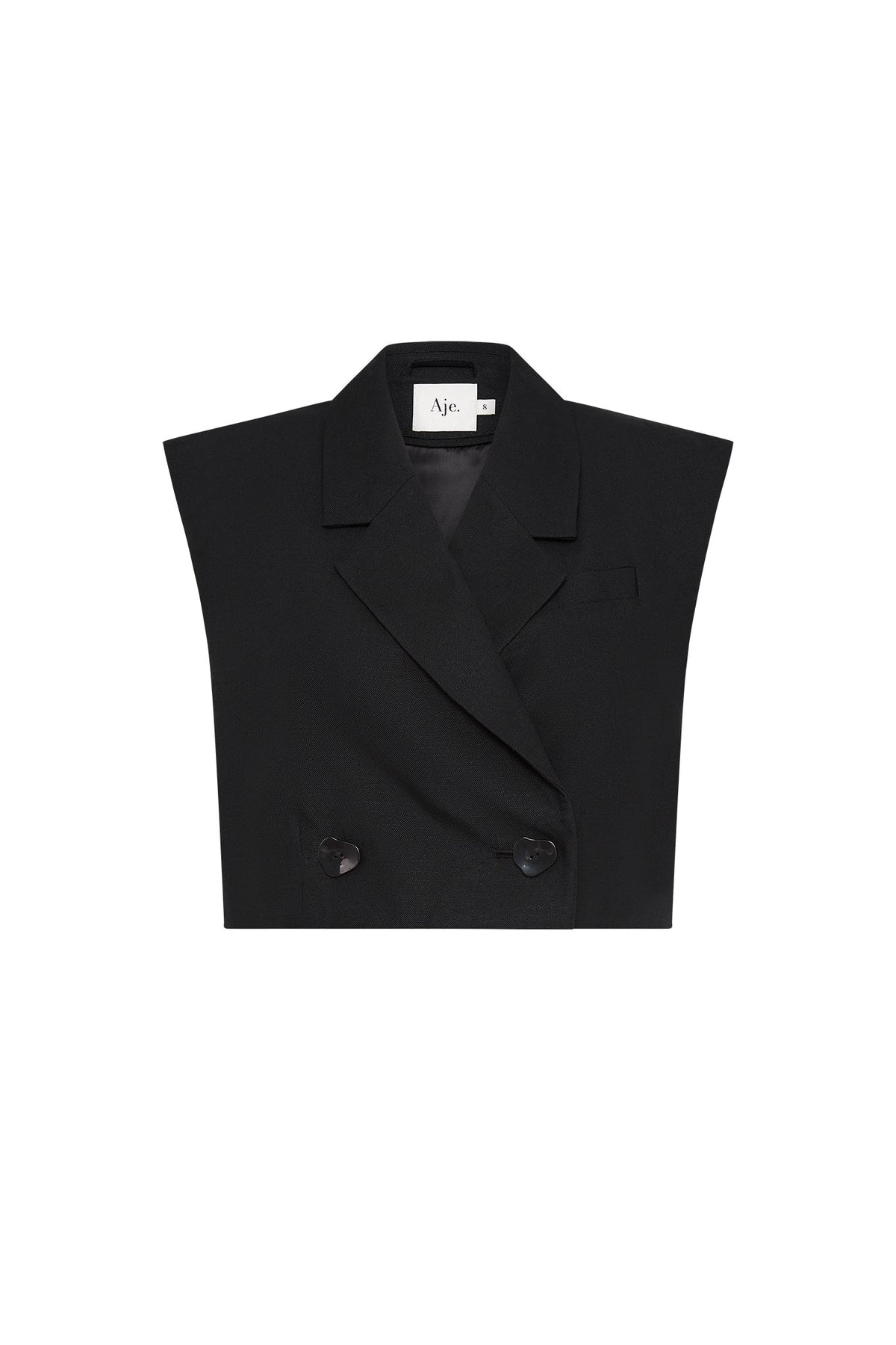Women Flight Oversized Crop Vest | Aje